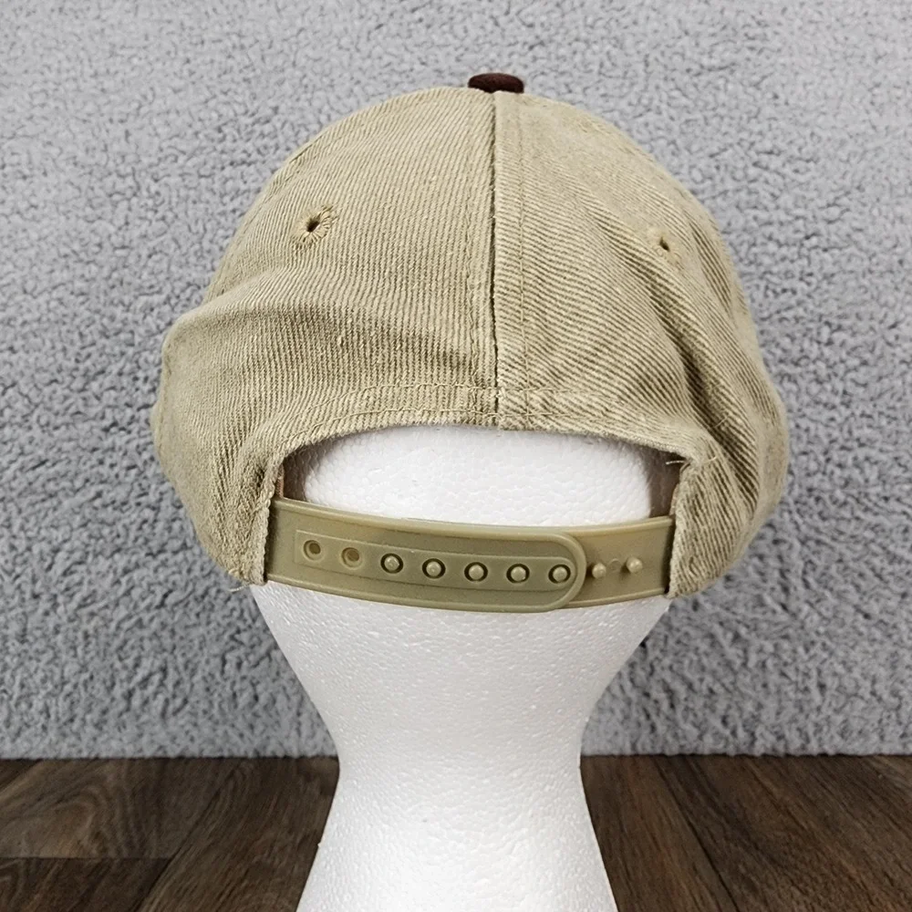 Vintage Miami Dolphins NFL Sports Specialties Hat Cap Tan Brown‎ Adjustable